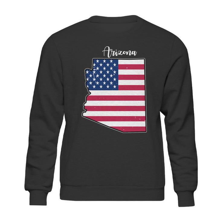 Arizona United States Map Sweatshirt