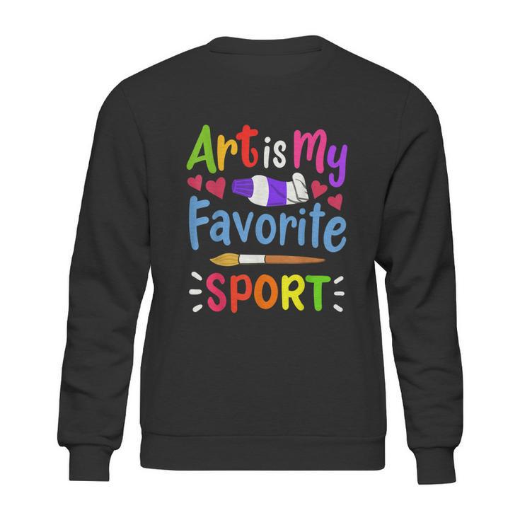 Art Artist Painter Sweatshirt