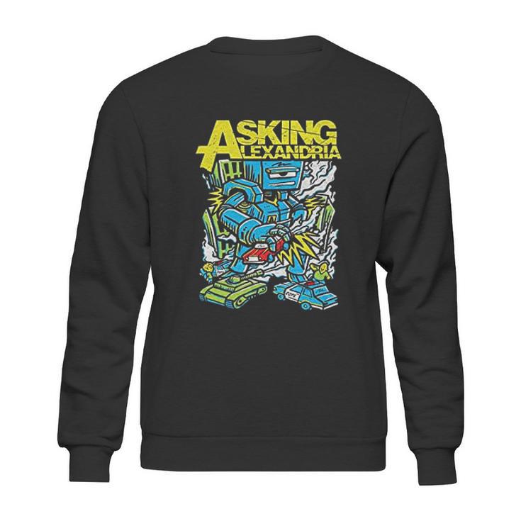 Asking Alexandria Robot Sweatshirt