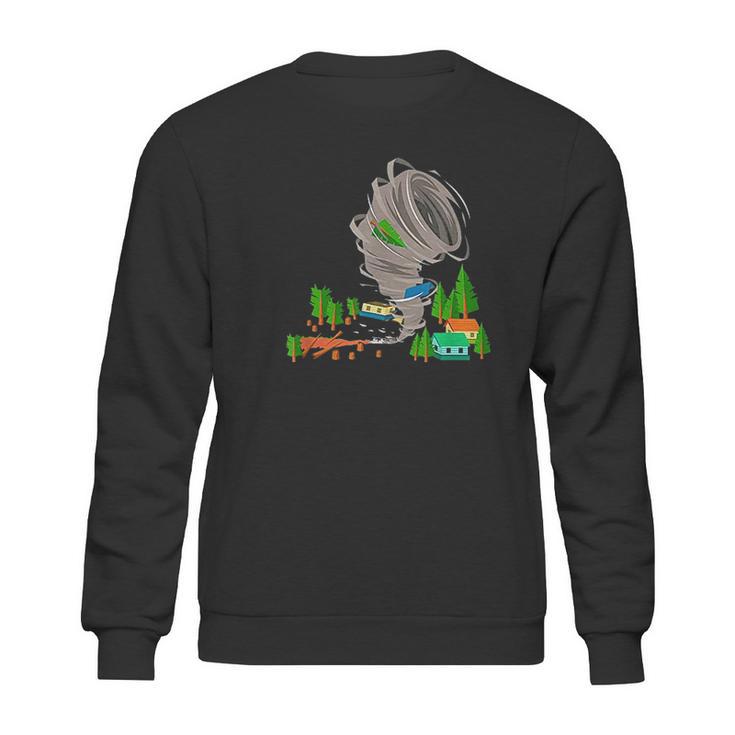 Awesome Tornado Severe Weather Storm Chasers Sweatshirt