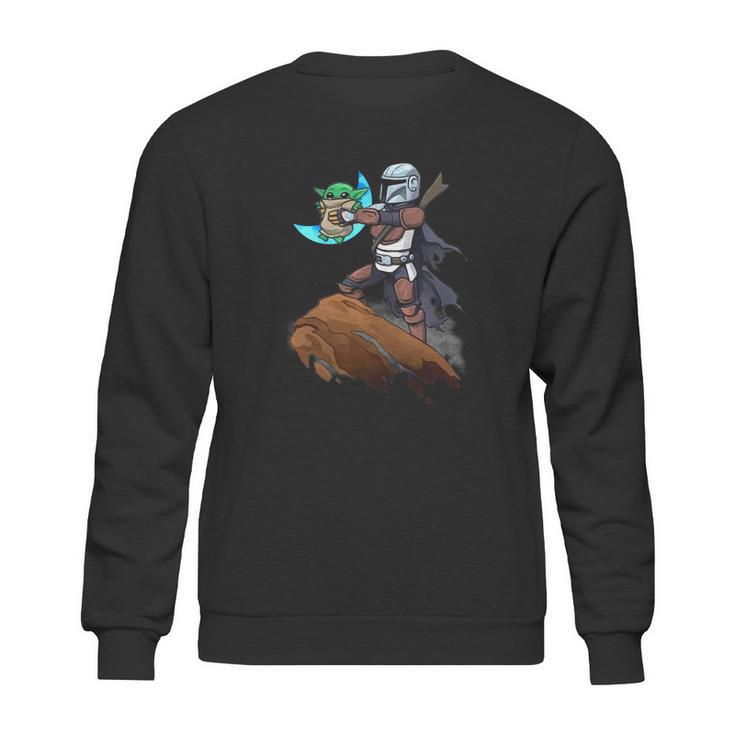 Baby Yoda Mandalion Lion King Shirt Sweatshirt