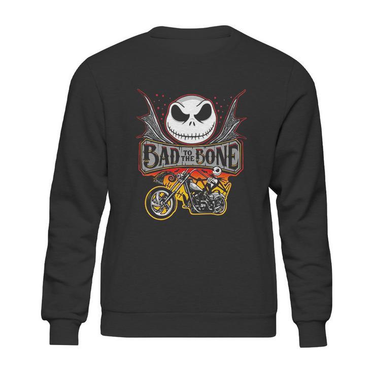 Bad To The Bone Jack Skellington Sweatshirt