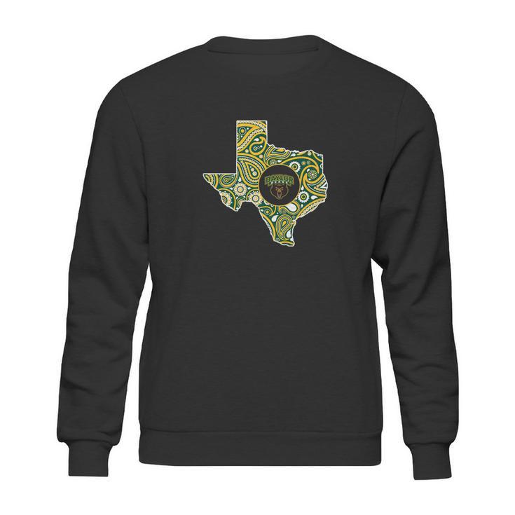 Baylor Bears Paisley State Ver 2  Apparel Sweatshirt