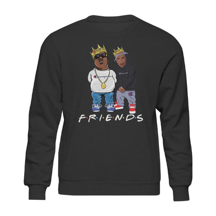 Biggie And Tupac Friends Champion Shirt Sweatshirt