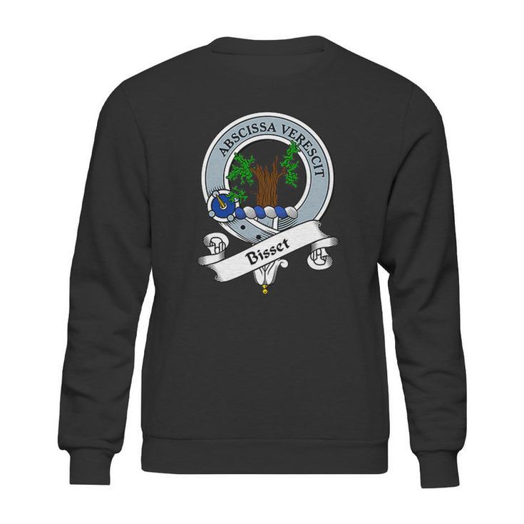 Bisset Clan Badge Scottish Clan Badges Sweatshirt