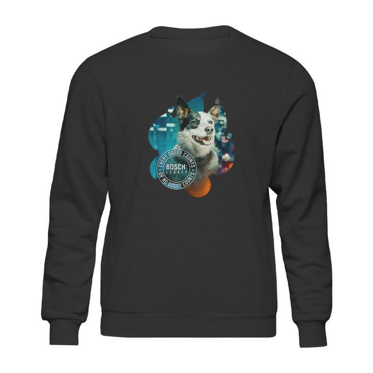 Bosch Every Doggy Counts Graphic Design Printed Casual Daily Basic Sweatshirt