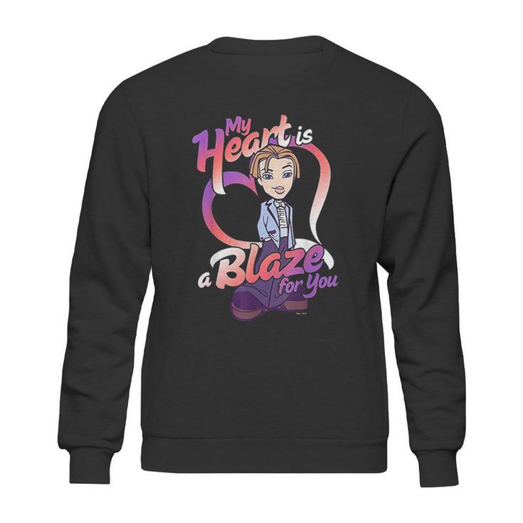 Bratz Cameron Heart Is Ablaze Sweatshirt