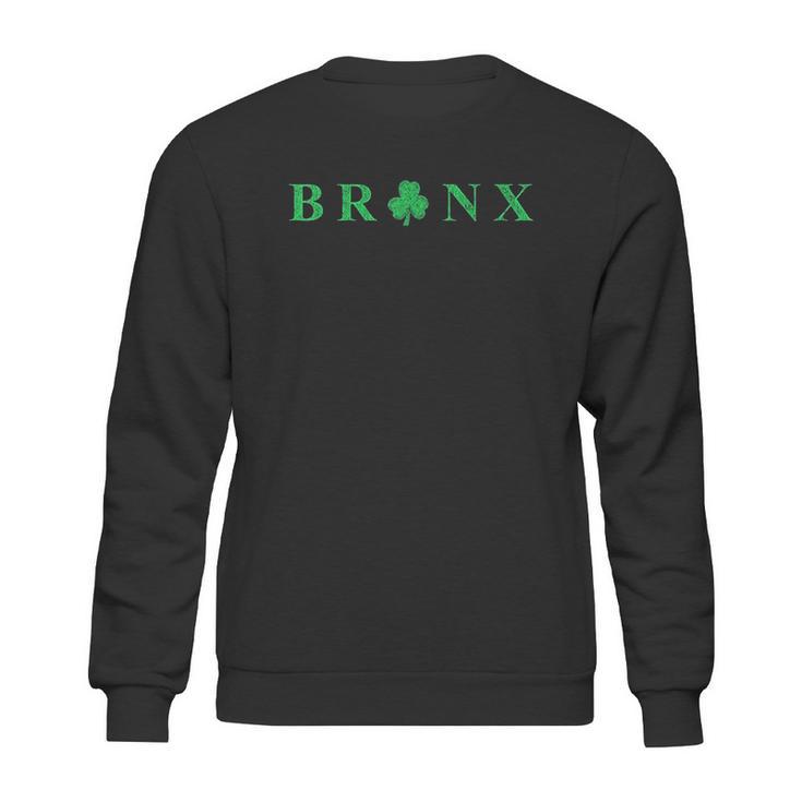 Bronx New York St Patricks Day Irish Shamrock Sweatshirt