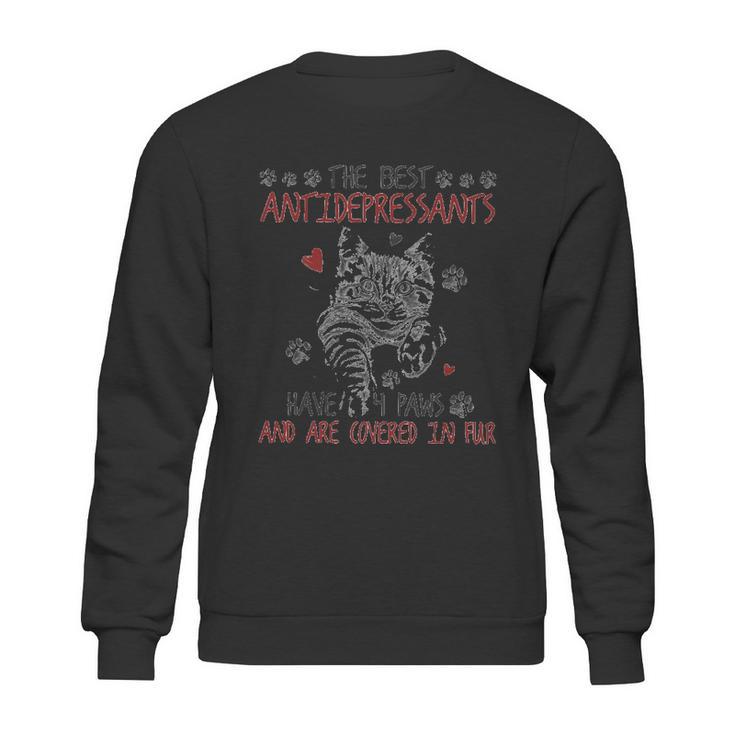 Cat Best Antidepressants Sweatshirt