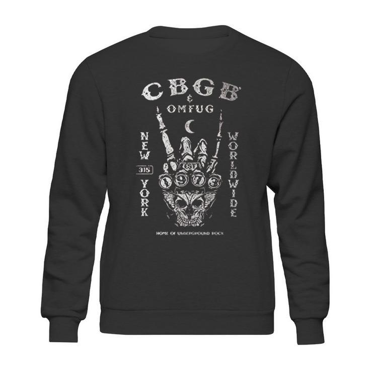 Cbgb  Est 1973 Classic Logo Official Sweatshirt