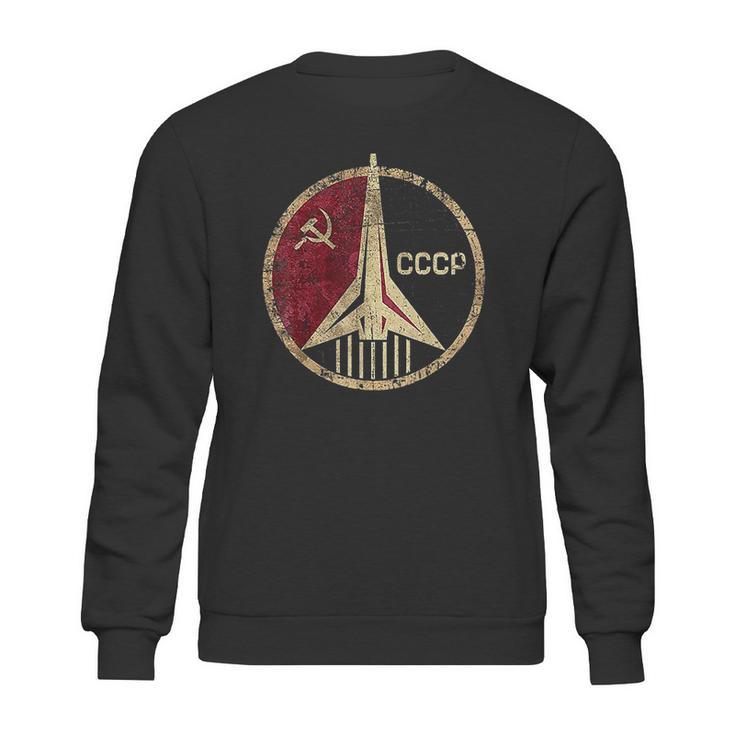 Cccp Original Russia Space Program Gift Sweatshirt