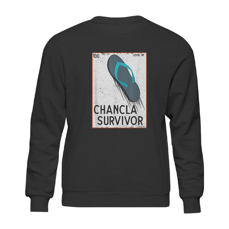 Chancla Survivor Spanish Sweatshirt