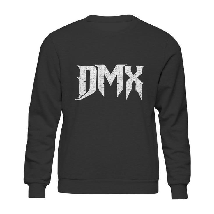 Classic Dmx White Word Art Sweatshirt