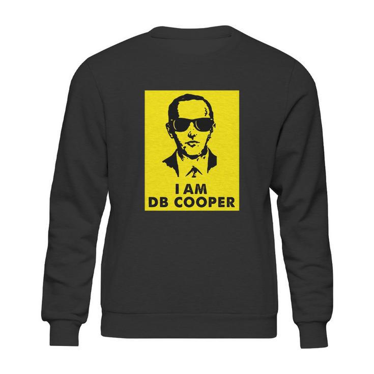 I Am D B Cooper Robber Thief Parachute Funny Sweatshirt