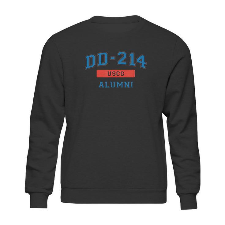 Dd 214 Uscg  Coasties  Alumni Sweatshirt