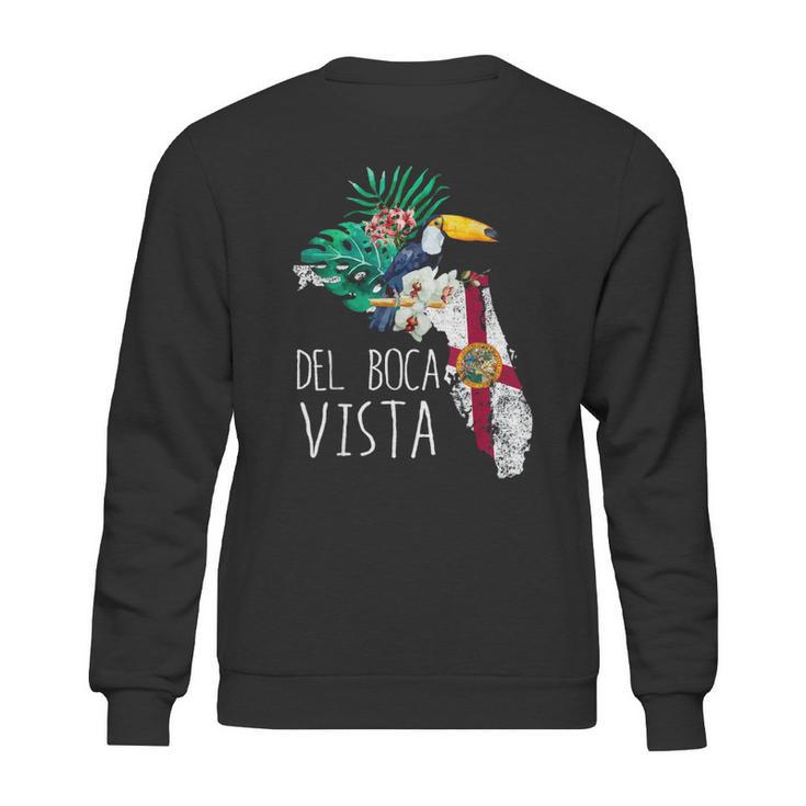 Del Boca Vista Florida Tropical Sweatshirt