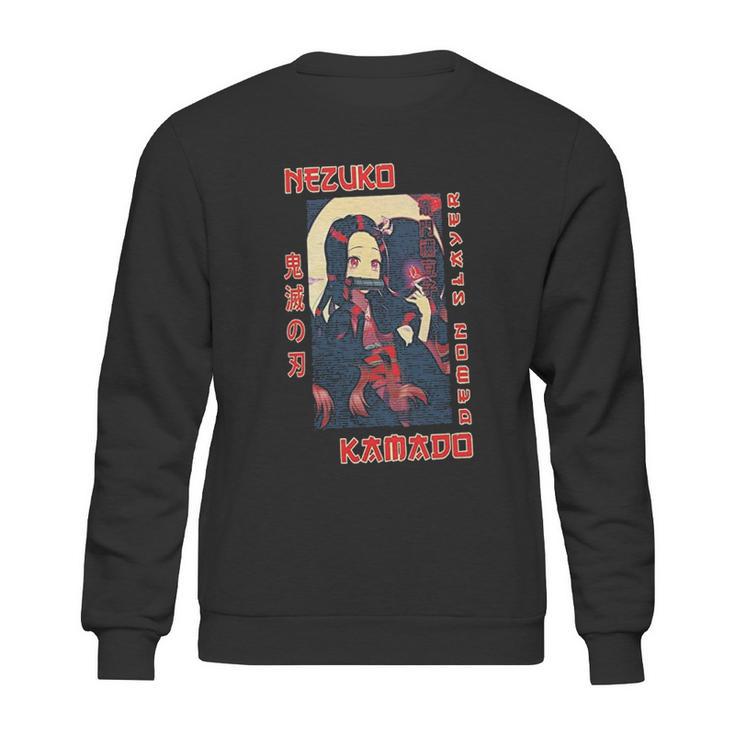 Demon Slayer Nezuko Illustration Sweatshirt