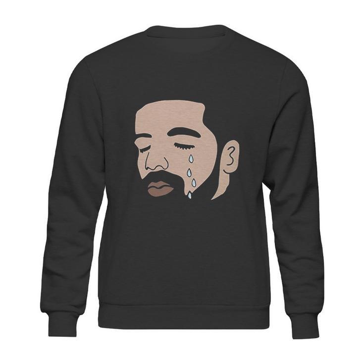 Drake Crying Black Sweatshirt