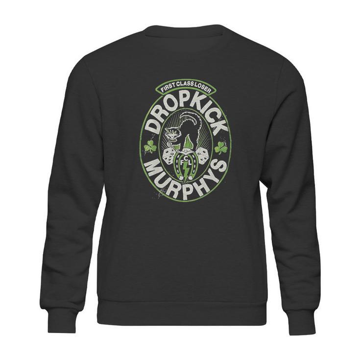 Dropkick Murphys Mens First Class Loser Sweatshirt