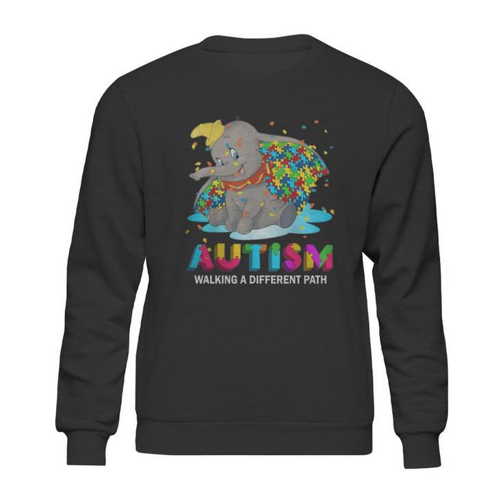 Dumbo Autism Walking A Different Path Sweatshirt