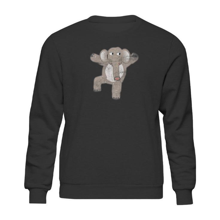 Elephant Tree Of Woe Yoga Elephant Sweatshirt