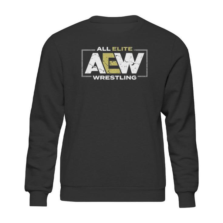 All Elite Aew Wrestling Aew Logo T Shirt Sweatshirt