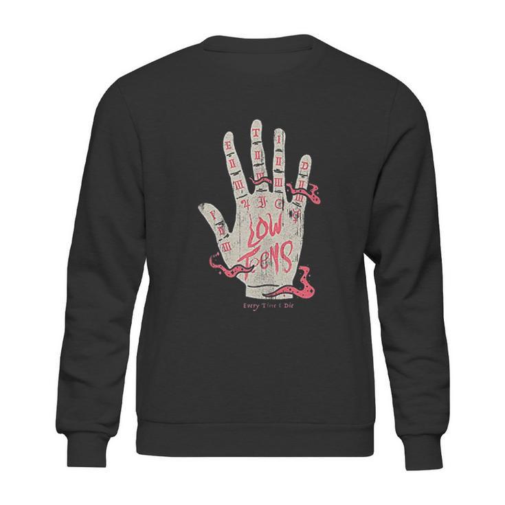 Every Time I Die Palmreader Official Merchandise Sweatshirt