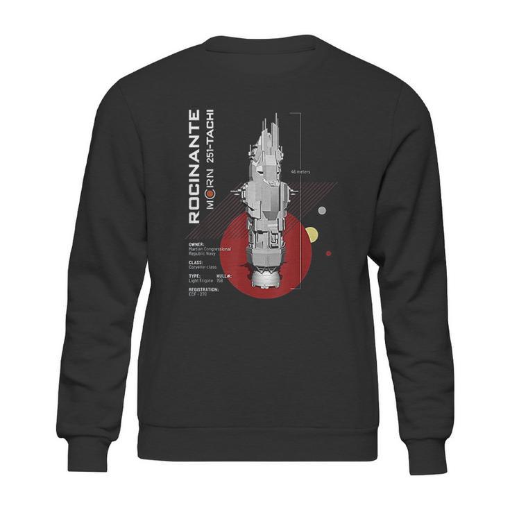 The Expanse Rocinante Ship Sweatshirt