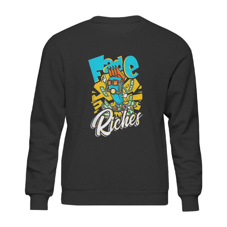 Fade To Riches Barber Hairstylist Sweatshirt