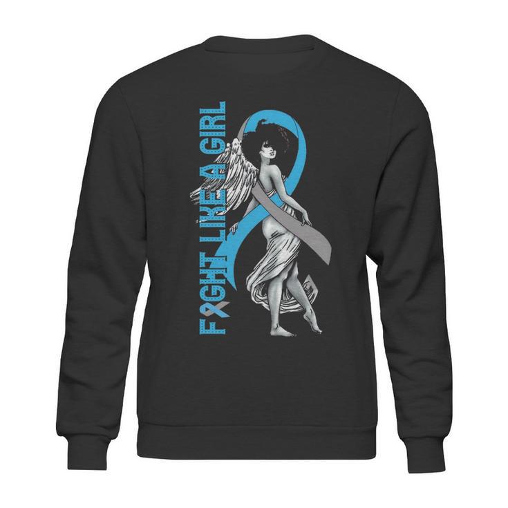 Fight Like A Diabetes Girl Sweatshirt