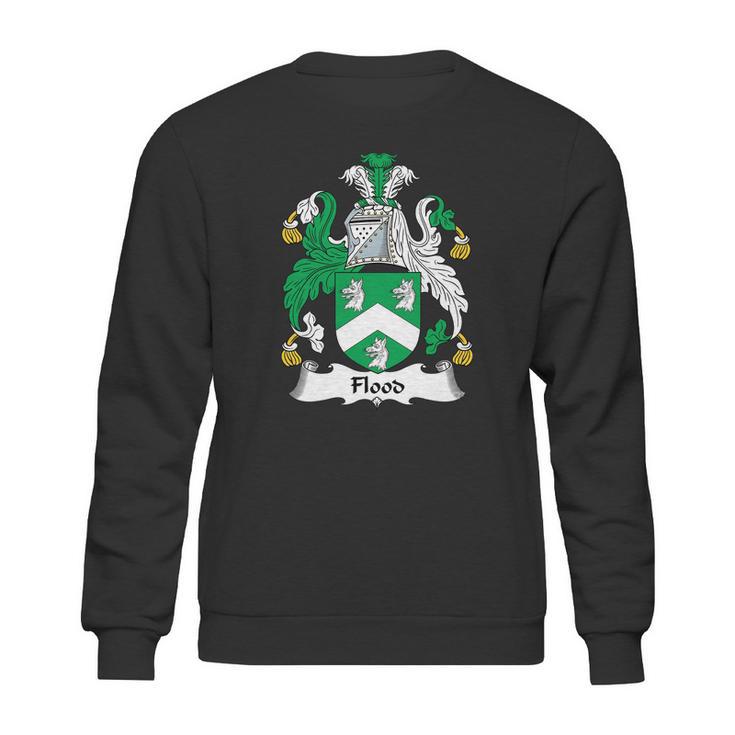 Flood Coat Of Arms Irish Family Crests Sweatshirt