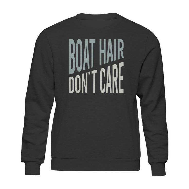 Funny Boating Pun Boater Water Humor Sweatshirt