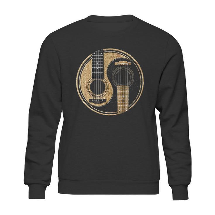 Funny Guitar Guitar Yin Yang Guitarist Sweatshirt