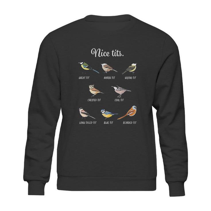 Funny Nice Tits Bird Watching Cute Gift Sweatshirt