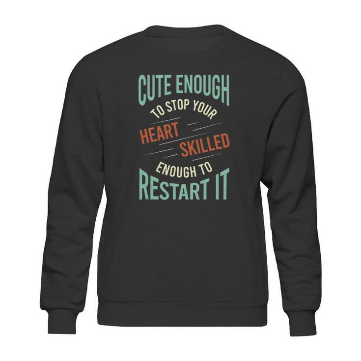 Funny Paramedic Saying Rescue Emt Ems Sweatshirt