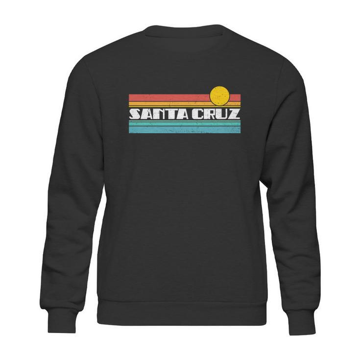 Funny Retro Santa Cruz Strip Logo Sweatshirt