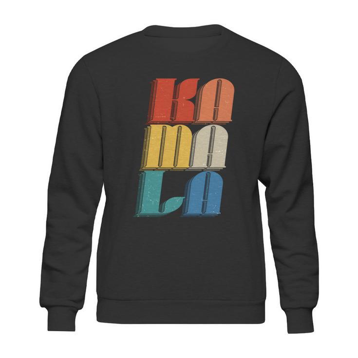 Funny Retro Styled Text Kamala Harris Sweatshirt