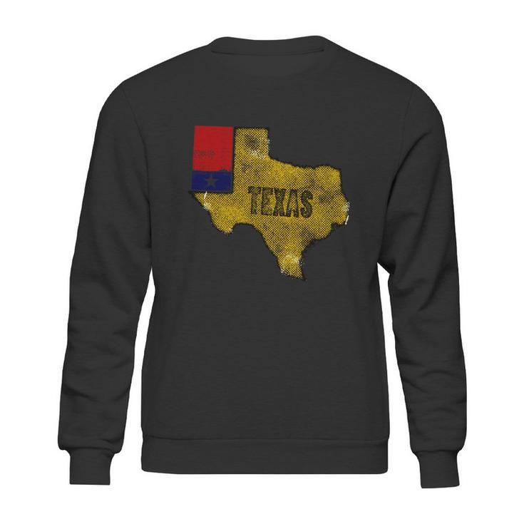 Funny Vintage Texas Logo Sweatshirt