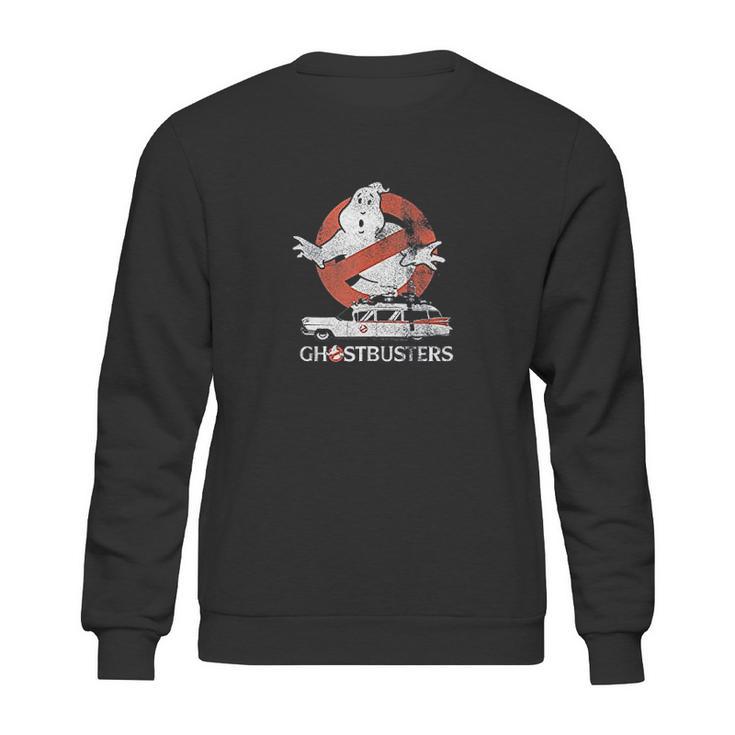 Ghostbusters No Ghost With Ecto Vector Sweatshirt