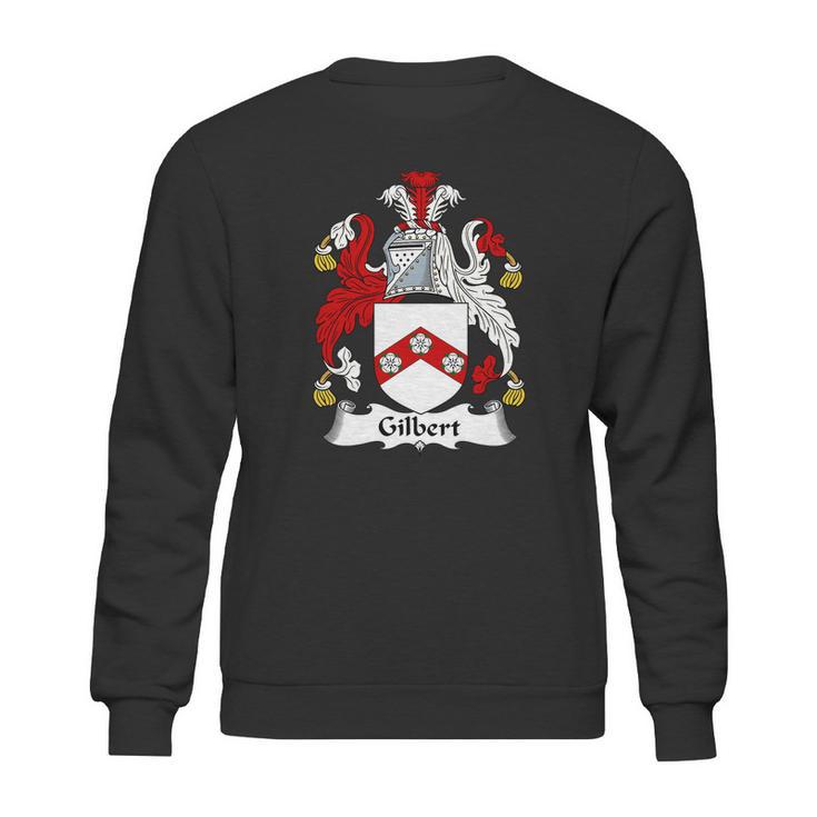 Gilbert Family Crest  Coat Of Arms British Family Crests Sweatshirt