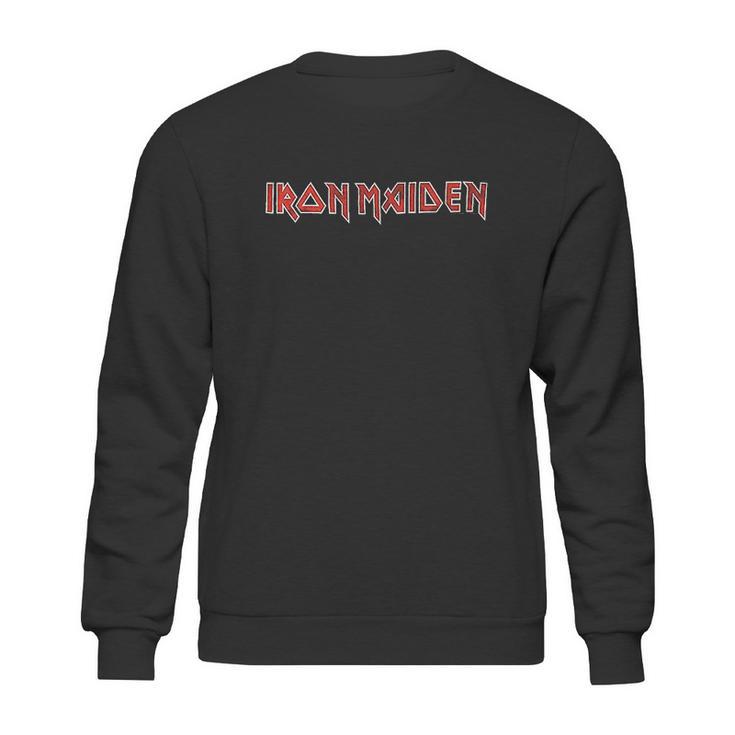 Global Iron Maiden Unisex Distressed Sweatshirt