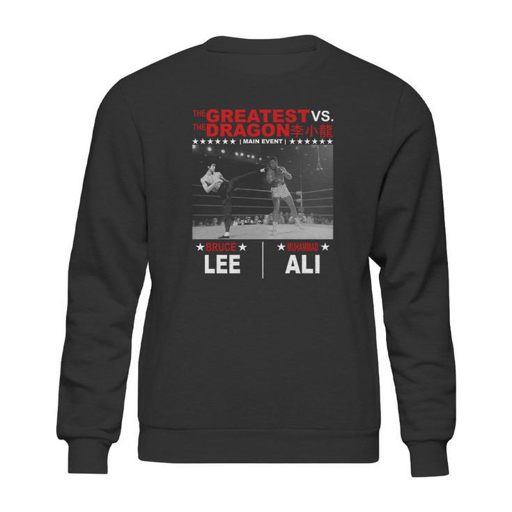 The Greatest Vs The Dragon Muhammad Ali Sweatshirt