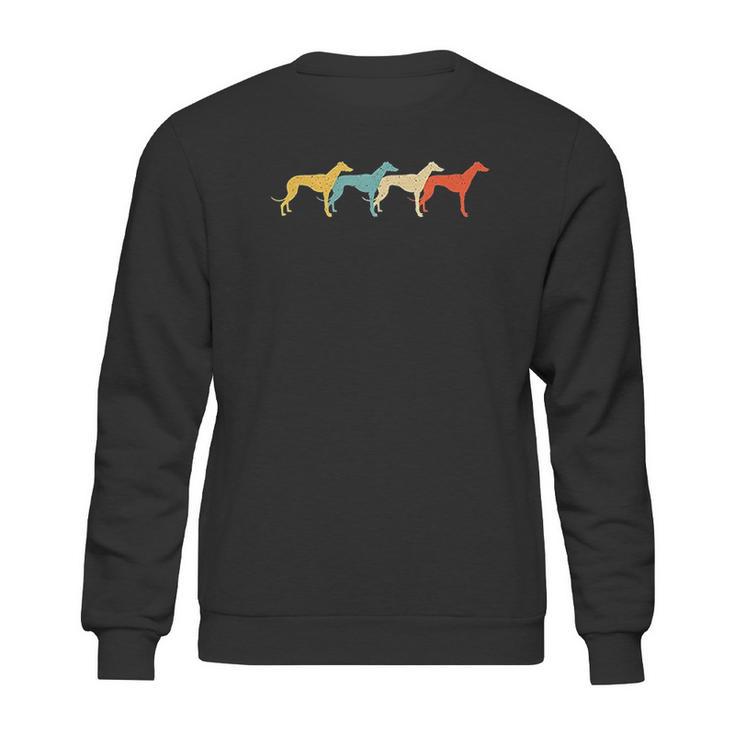 Greyhound Vintage Retro Dog Pet Sweatshirt