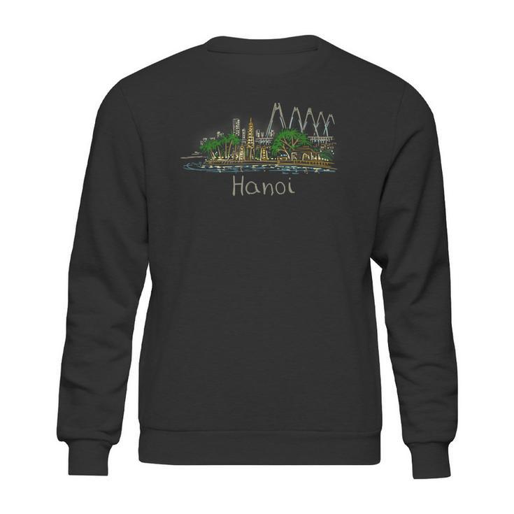 Hanoi City Vietnam Souvenir Gift Sweatshirt