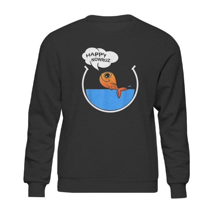 Happy Nowruz 2021 Goldfish Norooz 1400 Persian New Year Sweatshirt