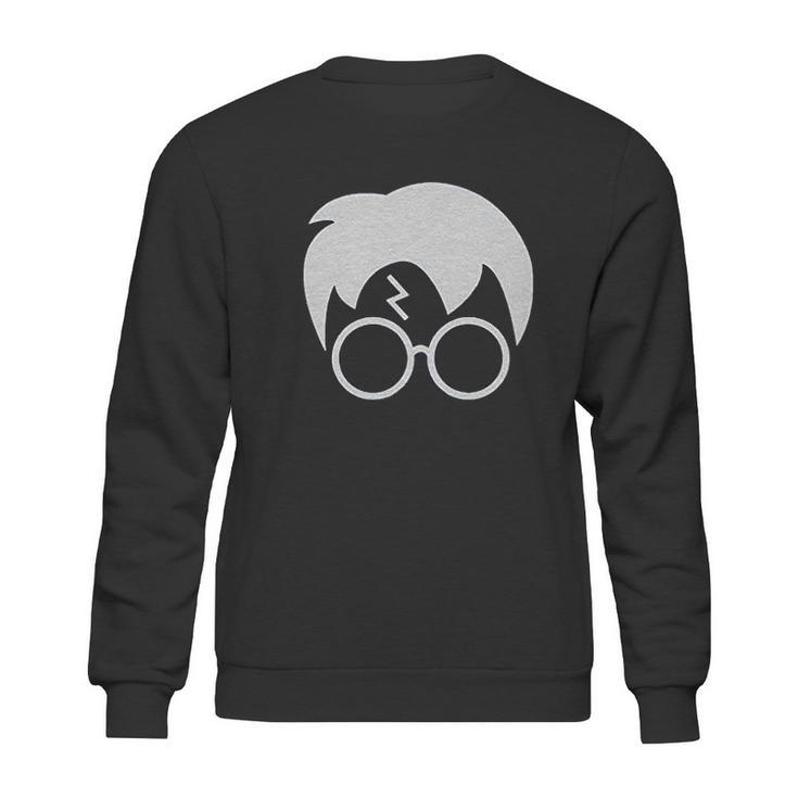 Harry Glasses Lightning Bolt Hair Sweatshirt