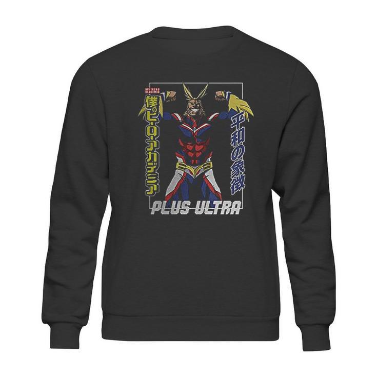 My Hero Academia All Might Shirt Plus Ultra My Hero Academia Sweatshirt