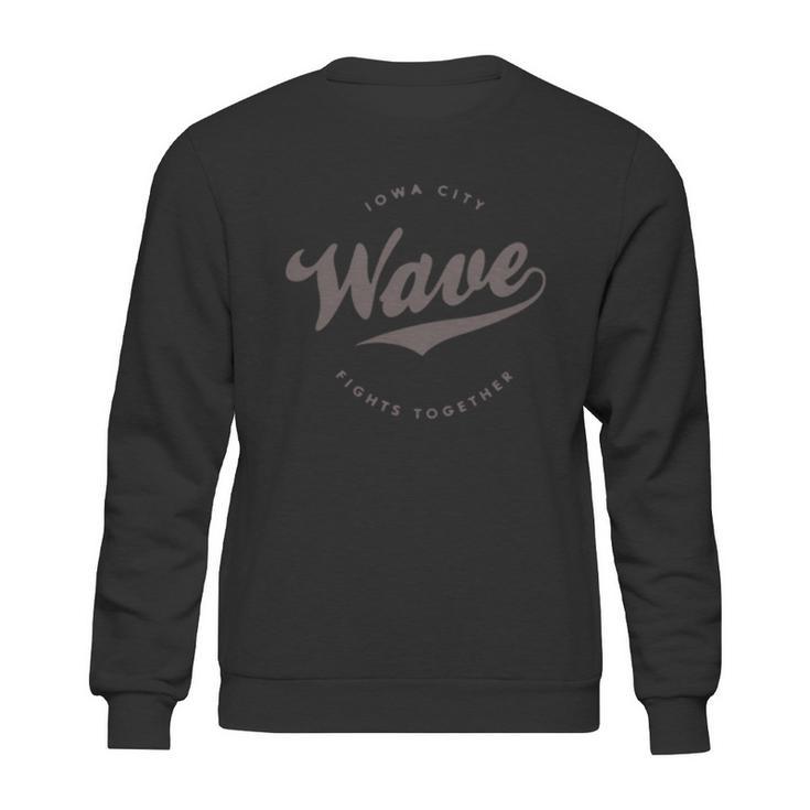 The Iowa Wave 2019 Iowa City Fights Together Shirt Sweatshirt