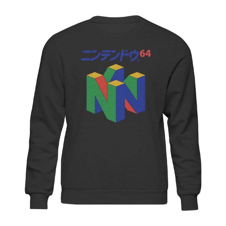 Japanese Nintendo 64 Shirt Sweatshirt