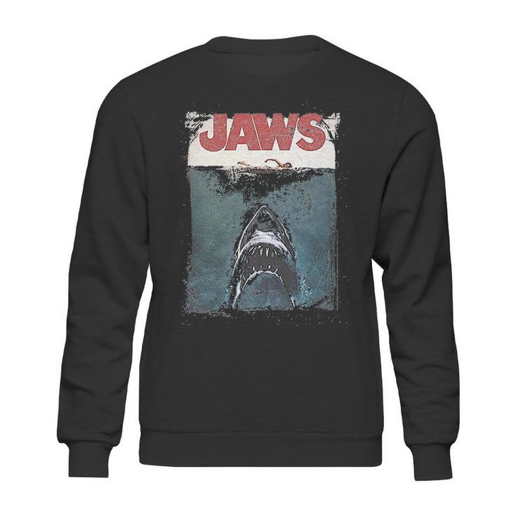 Jaws Shark Original Movie Poster Youth Sweatshirt